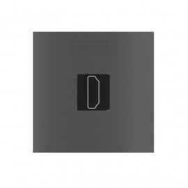 Enjoliveur Keystone Ekinex - 1 connecteur - IP20 - Plastique / Aluminium