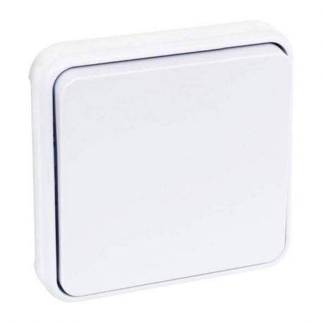 Mécanisme va et vient Oxxo Eur'Ohm - 10A - IP 55 - Blanc