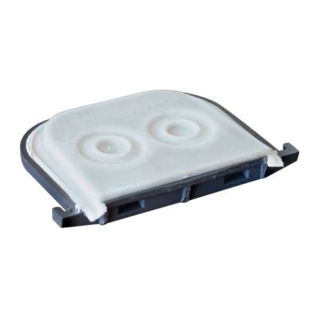 Passe-fil 2 entrées Oxxo Eur'Ohm - Gris
