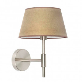 Applique murale Mitic Faro - Abat-jour beige - 8W