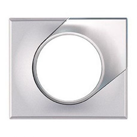 Plaque de finition Comète - 1 poste - Silver