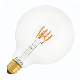 Ampoule LED à filament Spiraled Leslie E27 - 4W - 2200K - 180lm - Clair - Dimmable