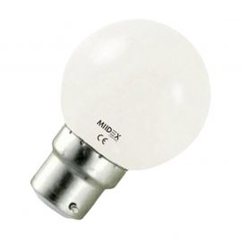Ampoule LED B22 - 1W - 3000K - Non dimmable