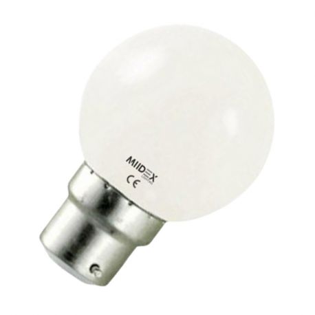 Ampoule LED B22 - 1W - 3000K - Non dimmable