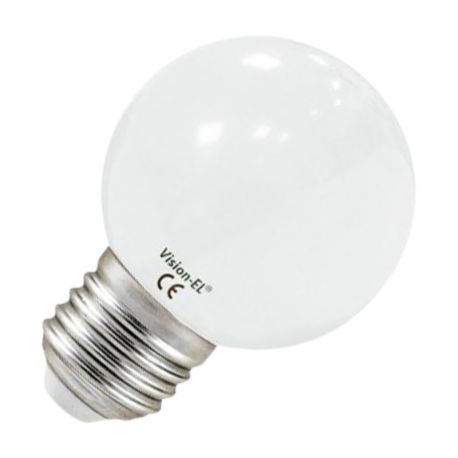 Ampoule LED BULB E27 G45 - 1W - 6000 K - Non dimmable