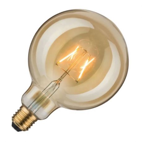 Ampoule LED Globe 125 à filament E27 - 2,5W - 1700K - 170lm - Non dimmable - Or