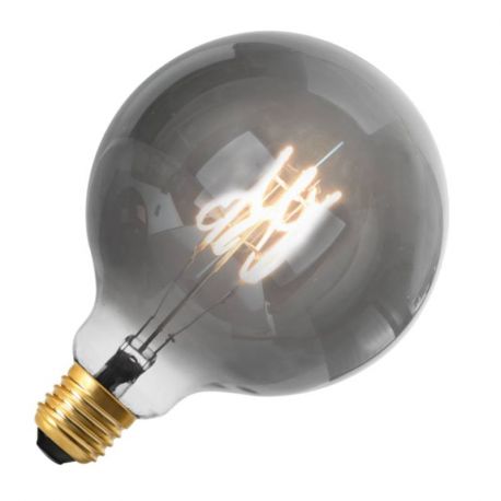 Ampoule globe fumée à filament G125 Aric - E27 - 4W - 1700°K - 50lm - Dimmable