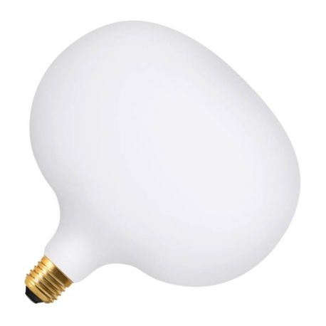 Lampe globe opaline à filament COBBLE Aric - E27 - 4W - 2700°K - 320lm - Dimmable