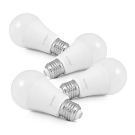 Lot de 4 ampoules connectées HomeLight Avidsen - E27 - 9W - RGBW - Dimmable