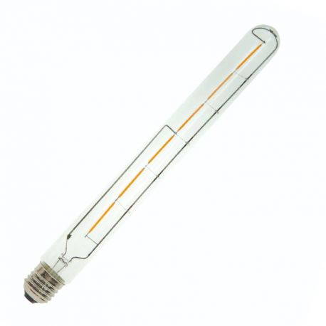 Ampoule LED à filament Tube T30 E27 - 5W - 2200K - 550lm - H 300mm - Clair - Dimmable