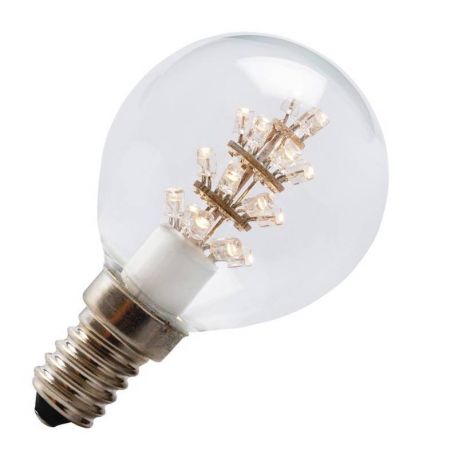 Ampoule LED à filament Deco DIP E14 - 1.1W - 2100K - 70lm - Clair - Non dimmable