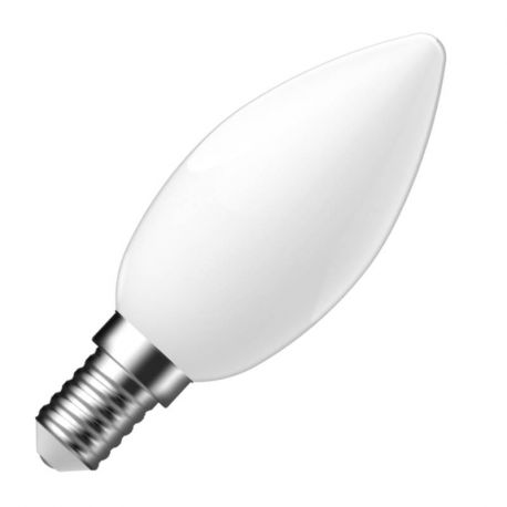 Ampoule LED filament flamme - E14 - 2,5W - 4000K - 250LM