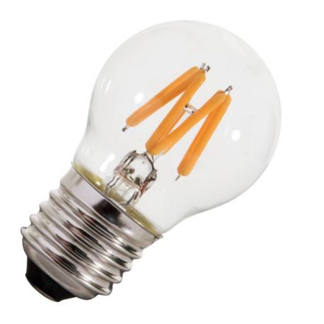 Ampoule LED à filament Wave G45 E27 - 3W - 2200K - 330lm - Clair - Dimmable