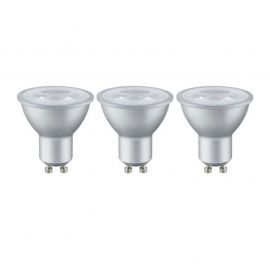 Lot de 3 ampoules réflecteurs LED Paulmann - 3x4W - GU10 - 2700K - 230V