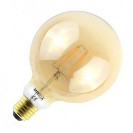 Ampoule LED à filament COB Miidex - E27 - 8W - 2700°K - Non dimmable