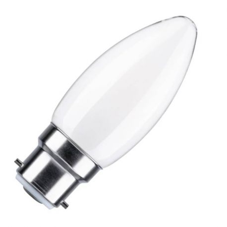Ampoule LED flamme Paulmann - 4.7W - B22d - 4000K - Dépoli - Non dimmable
