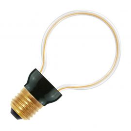 Ampoule LED à filament Spiraled Silhouette Globe E27 - 8W - 2200K - 380lm - Dimmable