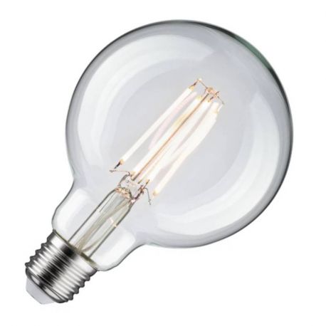 LED filament Globe G95 Paulmann - E27 - 806Lm - 7.5W - 4000K - Clair - Non dimmable