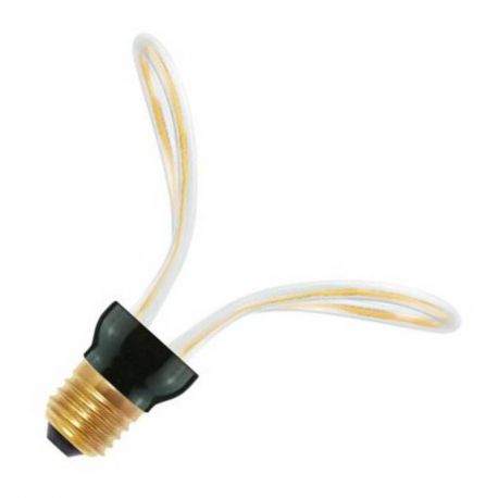 Ampoule LED à filament Spiraled Silhouette Flower E27 - 8W - 2200K - 620lm - Dimmable