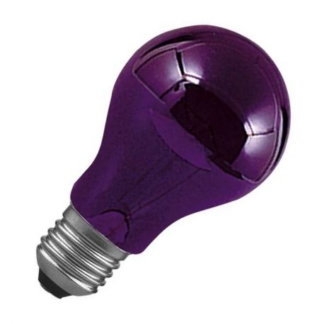 Ampoule incandescente STD - E27 - 75W - Dimmable - Lumière noire