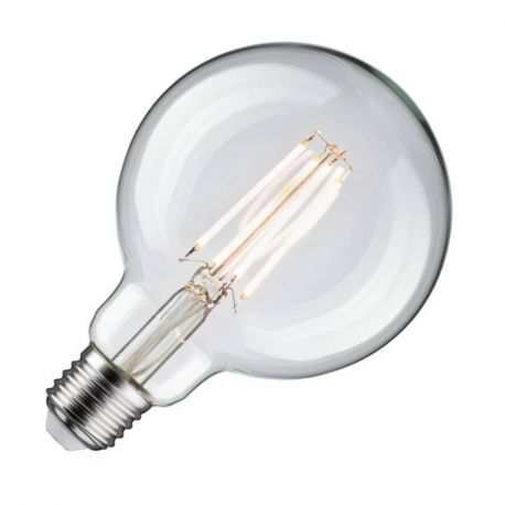 LED filament Globe G80 Paulmann - E27 - 7.5W - 2700K - Clair - Dimmable