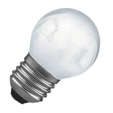 Ampoule à incandescence sphérique Paulmann - 8W - E27 - 40Lm - Dépoli