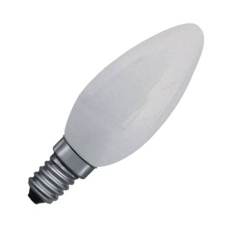Ampoule à incandescence flamme Paulmann - 8W - E14 - 2300K - Dépoli - Dimmable