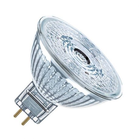 Ampoule LED réflecteur MR16 Ledvance - 12V - GU5.3 - 4.9W - 4000K - Dimmable
