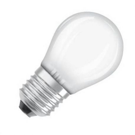 Ampoule LED filament sphérique Tunsgram - 4,5W - E27 - Dépolie - 6500K - 470 LM