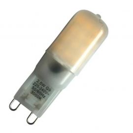 Ampoule capsule LED - G9 - 2.50W - 3000K - 230Lm - Non dimmable