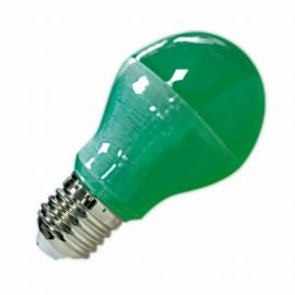 Ampoule LED E27 9W - Vert - Non dimmable - Blister
