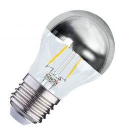 Ampoule LED à filament COB - E27 - 4W - 2700°K - Argent - Non dimmable - Boite