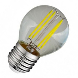 Ampoule LED COB à filament G45 E27 4W - 2700K - 495lm - Non dimmable - Blister