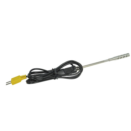 Sonde de température pour air et gaz type K Sefram - Avec grille de protection
