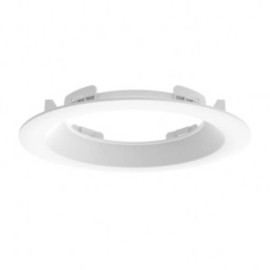 Collerette incurvée pour Downlight Cynius Miidex - Ø146 mm - Blanc
