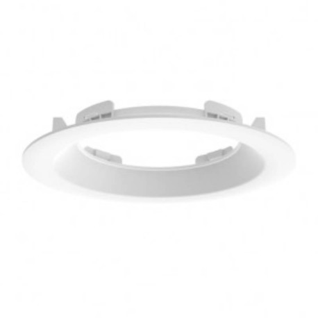 Collerette incurvée pour Downlight Cynius Miidex - Ø146 mm - Blanc
