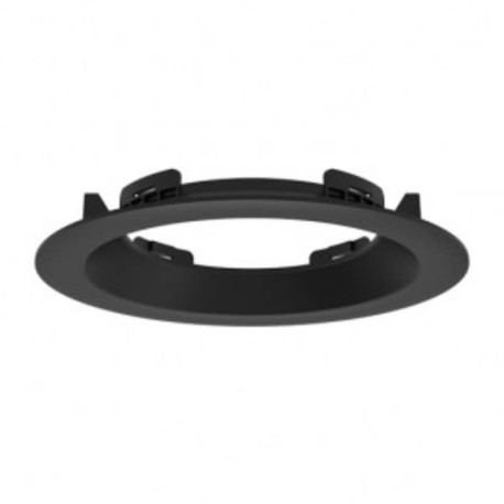 Collerette incurvée pour Downlight Cynius Miidex - Ø146 mm - Noir