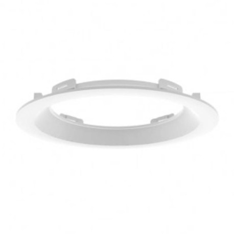 Collerette incurvée pour Downlight Cynius Miidex - Ø176mm - Blanc