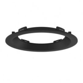 Collerette incurvée pour Downlight Cynius Miidex - Ø176mm - Noir