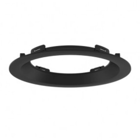 Collerette incurvée pour Downlight Cynius Miidex - Ø176mm - Noir