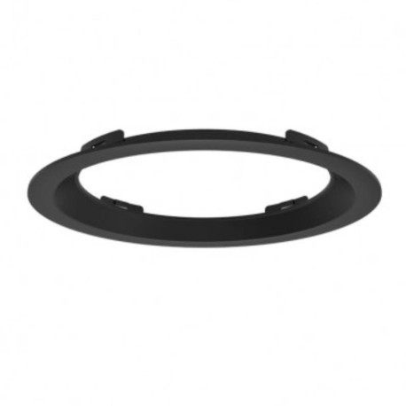 Collerette incurvée pour Downlight Cynius Miidex - Ø226mm - Noir