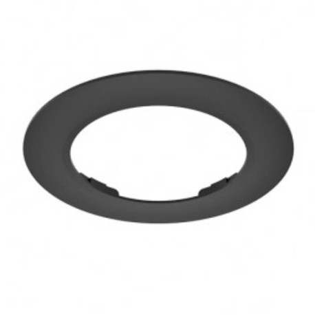 Collerette plate pour Downlight Cynius Miidex - Ø132 mm - Noir