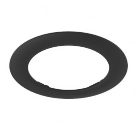 Collerette plate pour Downlight Cynius Miidex - Ø168mm - Noir