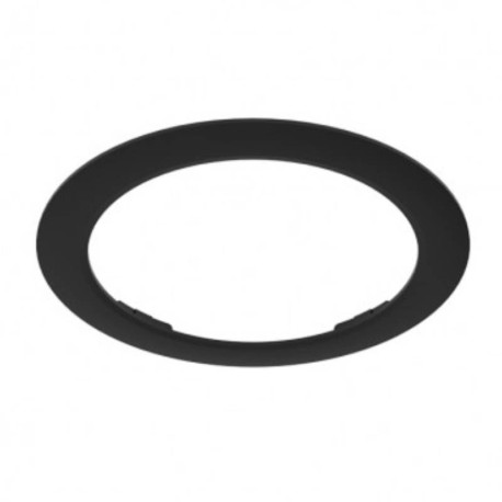 Collerette plate pour Downlight Cynius Miidex - Ø214mm - Noir