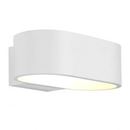 Applique murale SMD Blanche Miidex - 6W - 3000°K - Non dimmable - Avec ampoule