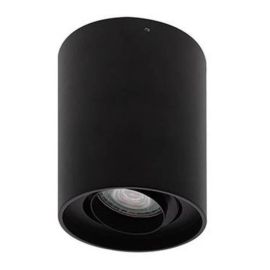 Spot en saillie noir ALBA R GU10 Indigo - 13W - IP20 - Rond orientable - Sans ampoule