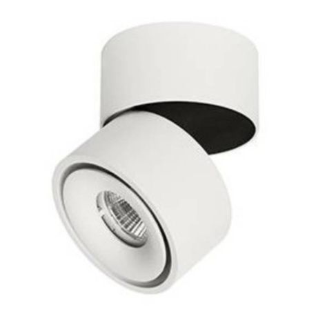 Applique-plafonnier orientable CLAC 1 Mini Indigo - 8W - 3000K - Dimmable - Blanc mat
