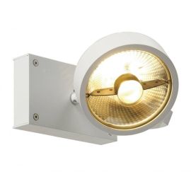 Plafonnier KALU 1 spot QPAR111 - Blanc mat - 75W