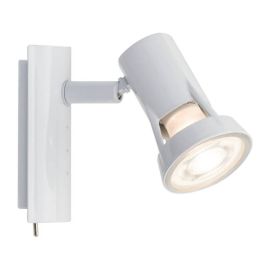 Projecteur 1 source Teja - Blanc - Max. 10W - GU10 - 230V - Sans sources - Dimmable