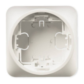 Boîtier saillie simple Iboco - Pour appareillage Optima - Blanc